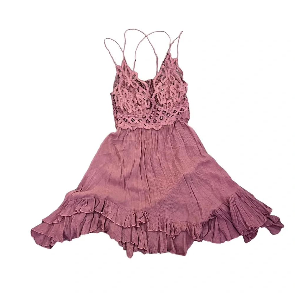 FP One Adella Slip in Rose Size L - Picture 4 of 9